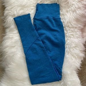 Alphalete Revival Leggings Atlantic Blue